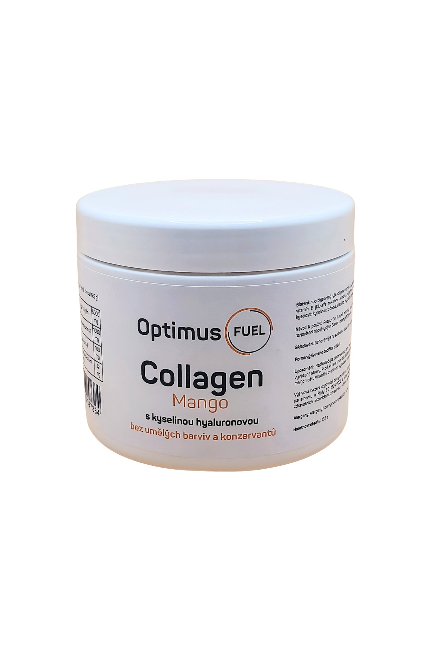 Collagen Mango s kyselinou hyaluronovou - 195 g, prášek