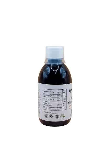 Liposomální Vitamin K2 + D3 - 250 ml